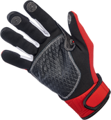 Guantes BILTWELL Baja - Rojos - Pequeños 1508-0801-302