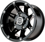 Rueda MOOSE UTILITY - 387X - Delantera - Negra - 12x7 - 4/110 - 4+3 387ML127110GB4 