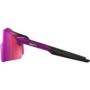 Gafas de sol 100% Aerocraft - Cromo morado - Espejo morado 60032-00014