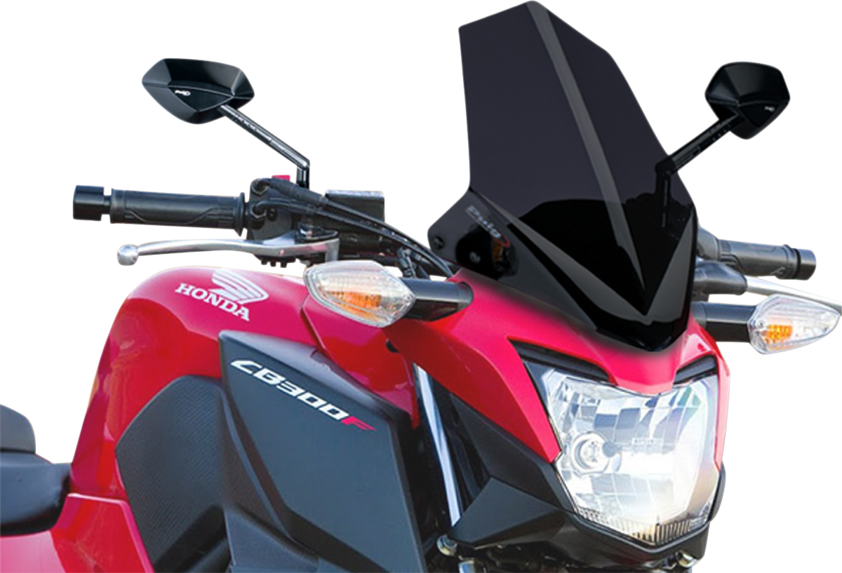 Cúpula PUIG HI-TECH PARTS Nueva Generación - Ahumado Oscuro - CB300F 7655F 