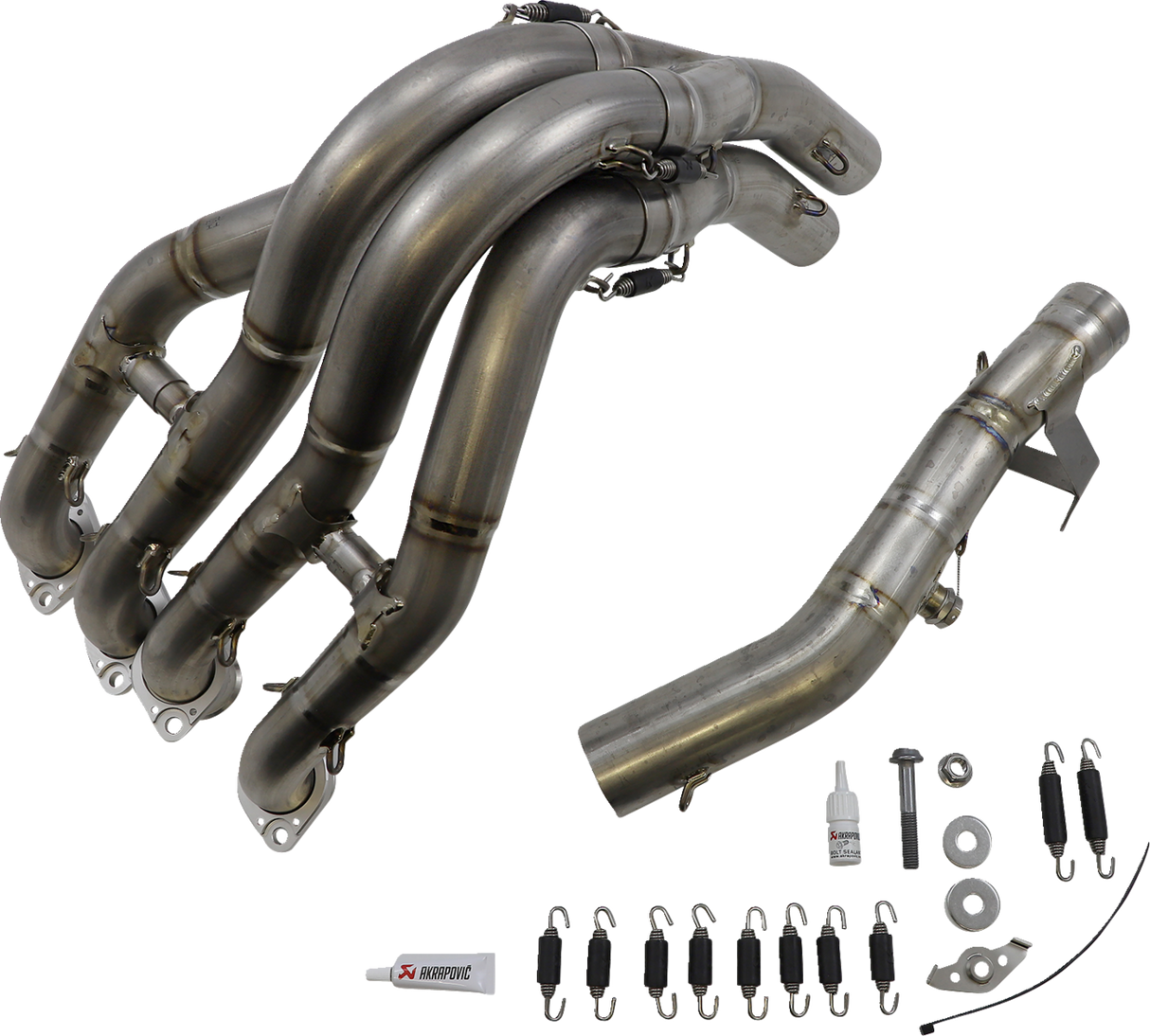 Colectores de escape Akrapovic para Kawasaki ZX10R 2021-2024, tubo de enlace E-K10E2 