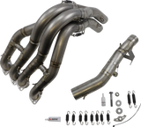 Colectores de escape Akrapovic para Kawasaki ZX10R 2021-2024, tubo de enlace E-K10E2 