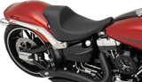 Asiento DRAG SPECIALTIES EZ-Solo - Liso - Cuero reflectante solar - FXSB 0802-0922