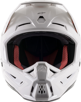 ALPINESTARS SM5 Motorcycle Helmet - Solid - Gloss White - Medium 8303121-2180-MD