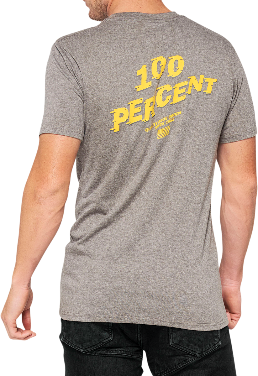 Camiseta 100% Dakota - Gris jaspeado - Talla pequeña 32130-188-10