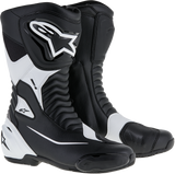 Botas ALPINESTARS SMX-S - Negro/Blanco - Talla EE. UU. 8 / Talla UE 42 2223517-12-42