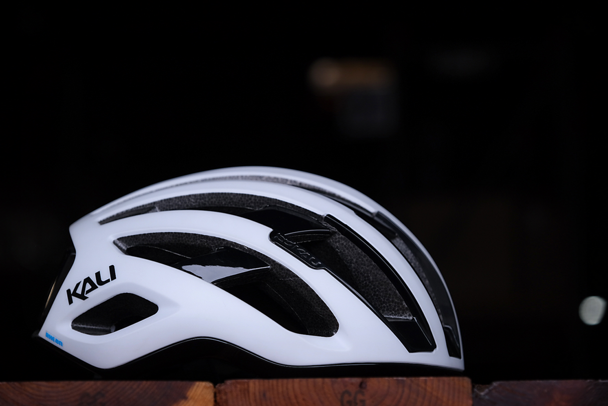 Casco de bicicleta KALI Uno - Blanco mate/Negro - S/M 0240921136 