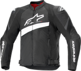 Chaqueta ALPINESTARS T-GP Plus R v4 Airflow - Negro/Blanco - Talla pequeña 3300624-12-S