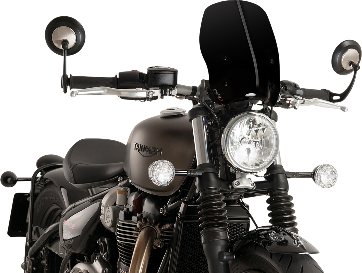 PIEZAS DE ALTA TECNOLOGÍA PUIG Touring Naked Nueva Generación - Negro 9437N 