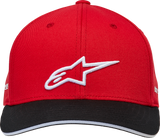 Gorra ALPINESTARS Rostrum - Rojo/Negro - Talla única 1232810003010OS