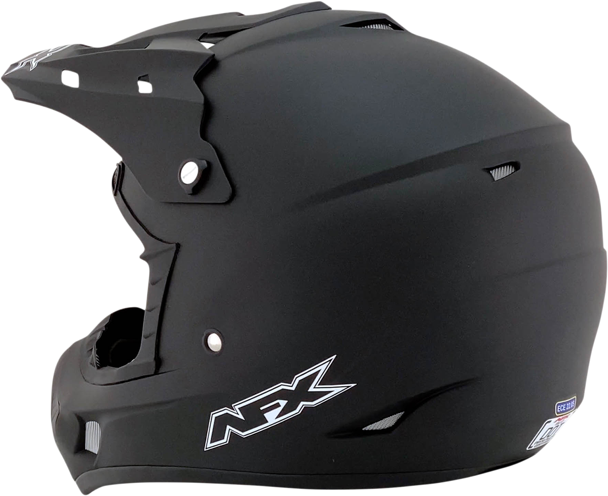 Casco de motocicleta AFX FX-17 - Negro mate - Talla pequeña 0110-1751