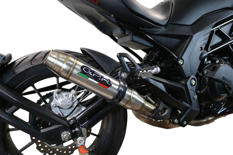 Benelli 502 C 2019-2020  Exhaust GPR Slip-on Deeptone Inox