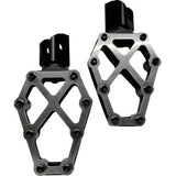 Estriberas KODLIN USA NXL - Negras con cubierta de acero inoxidable K73255 