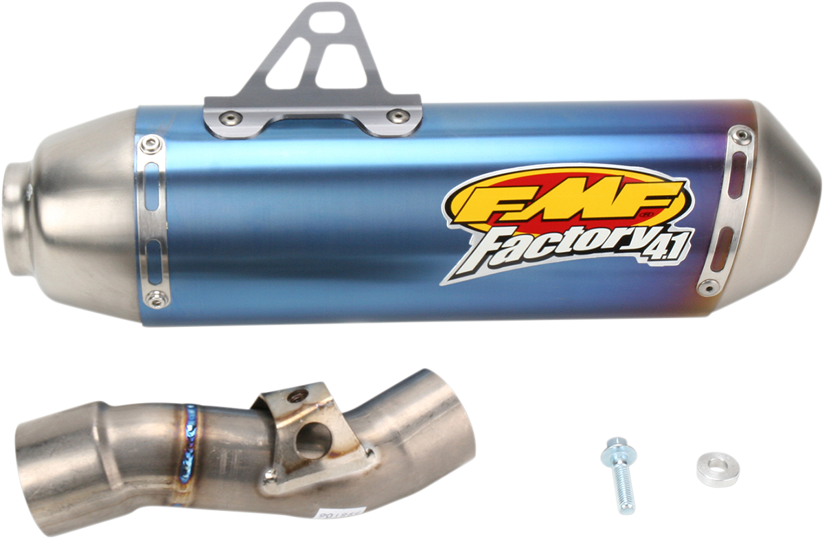 FMF Factory 4.1 Muffler - Anodized Titanium 041291 – Sixty61