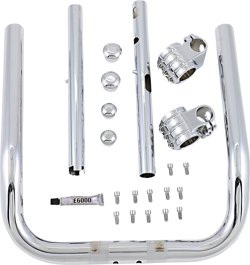Manillar KLOCK WERKS - Colgador Klip - 14" - Cromo KWH-01-0334