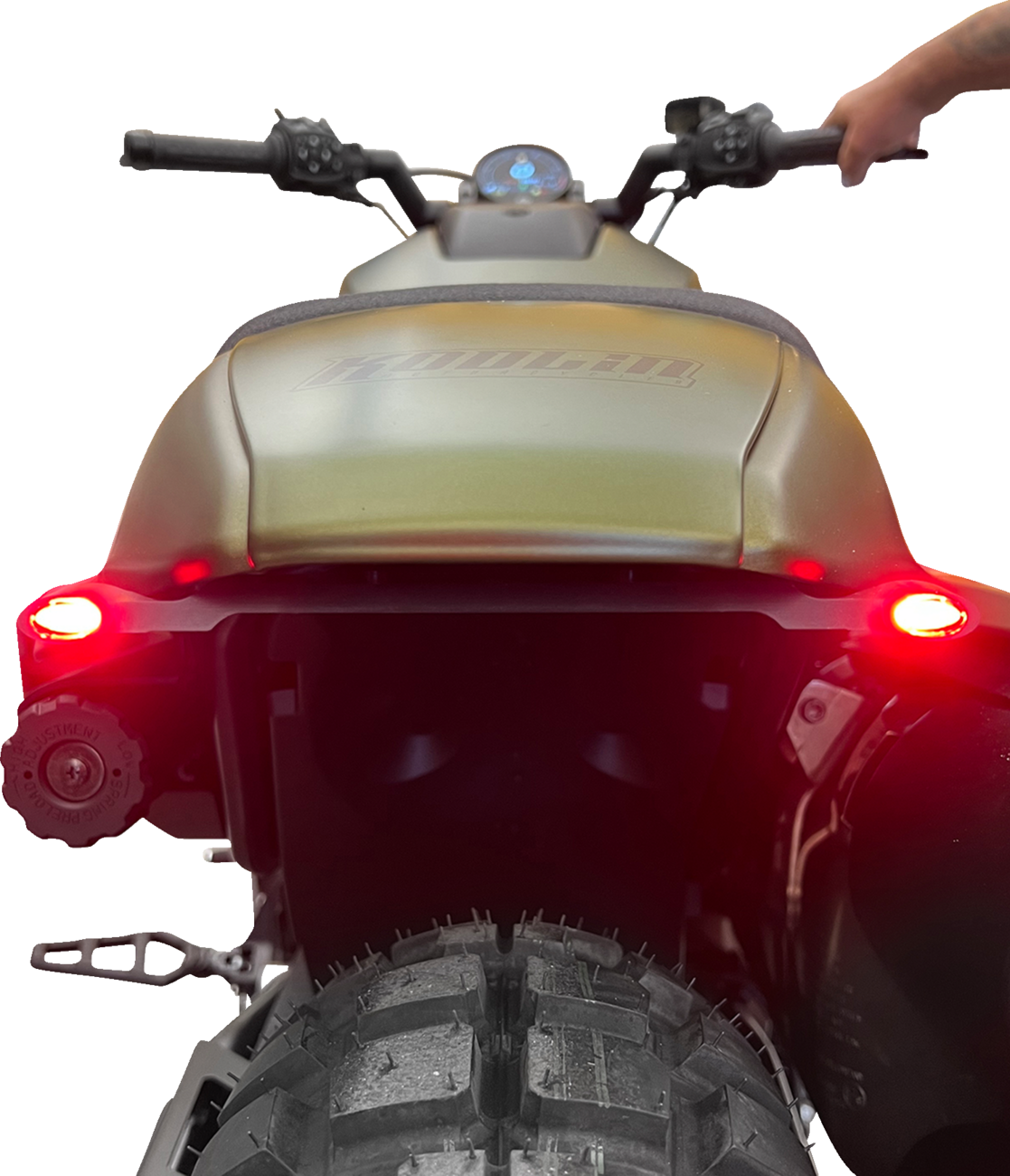 Barra de luces KODLIN MOTORCYCLE - Sportster S - Negra K68499 