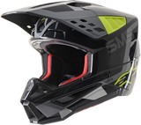 ALPINESTARS SM5 Motorcycle Helmet - Rover - Gray/Yellow - XL 8303921-1592-XL