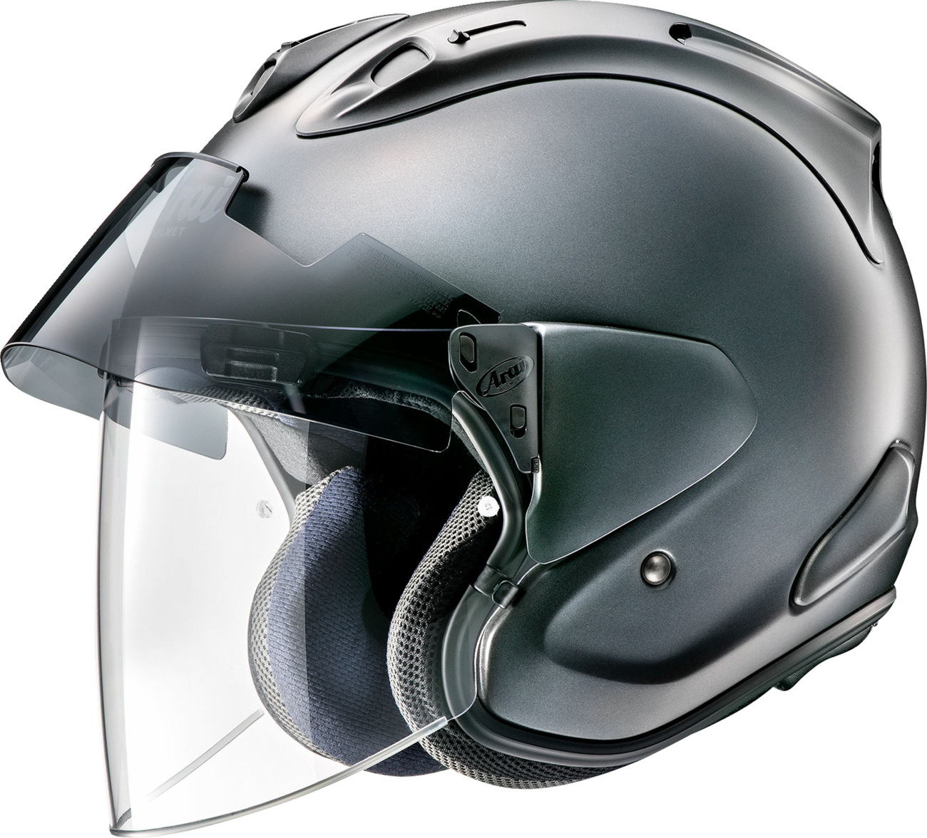fd motorcycle helmet ARAI Ram-X Motorcycle Helmet - Gun Metallic Frost