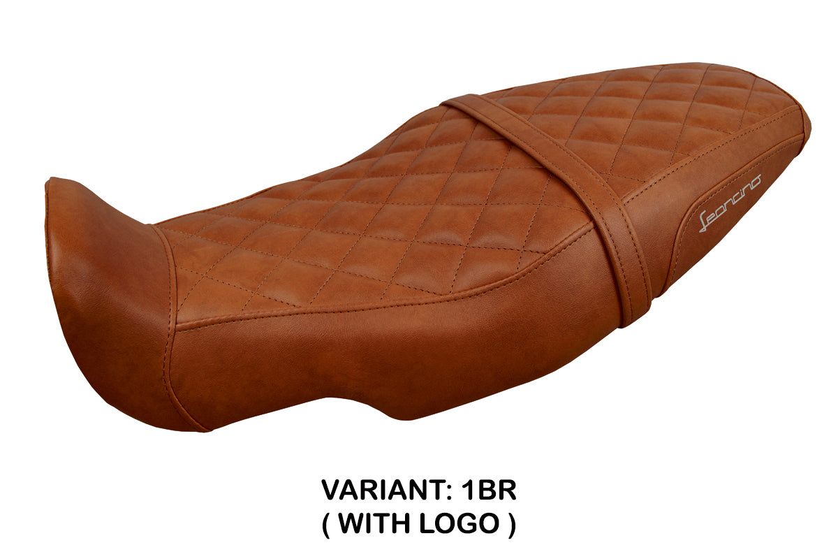 Benelli Leoncino 800 2022-2025 Seat Cover Tappezzeria Italia TPZ in Brown Vintage