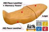 Benelli Leoncino 800 2022-2025 Seat Cover Tappezzeria Italia TPZ Comfort in Camel Vintage