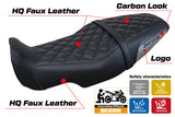 Benelli Leoncino 800 2022-2026 Seat Cover Tappezzeria Italia TPZ in Grey and Black