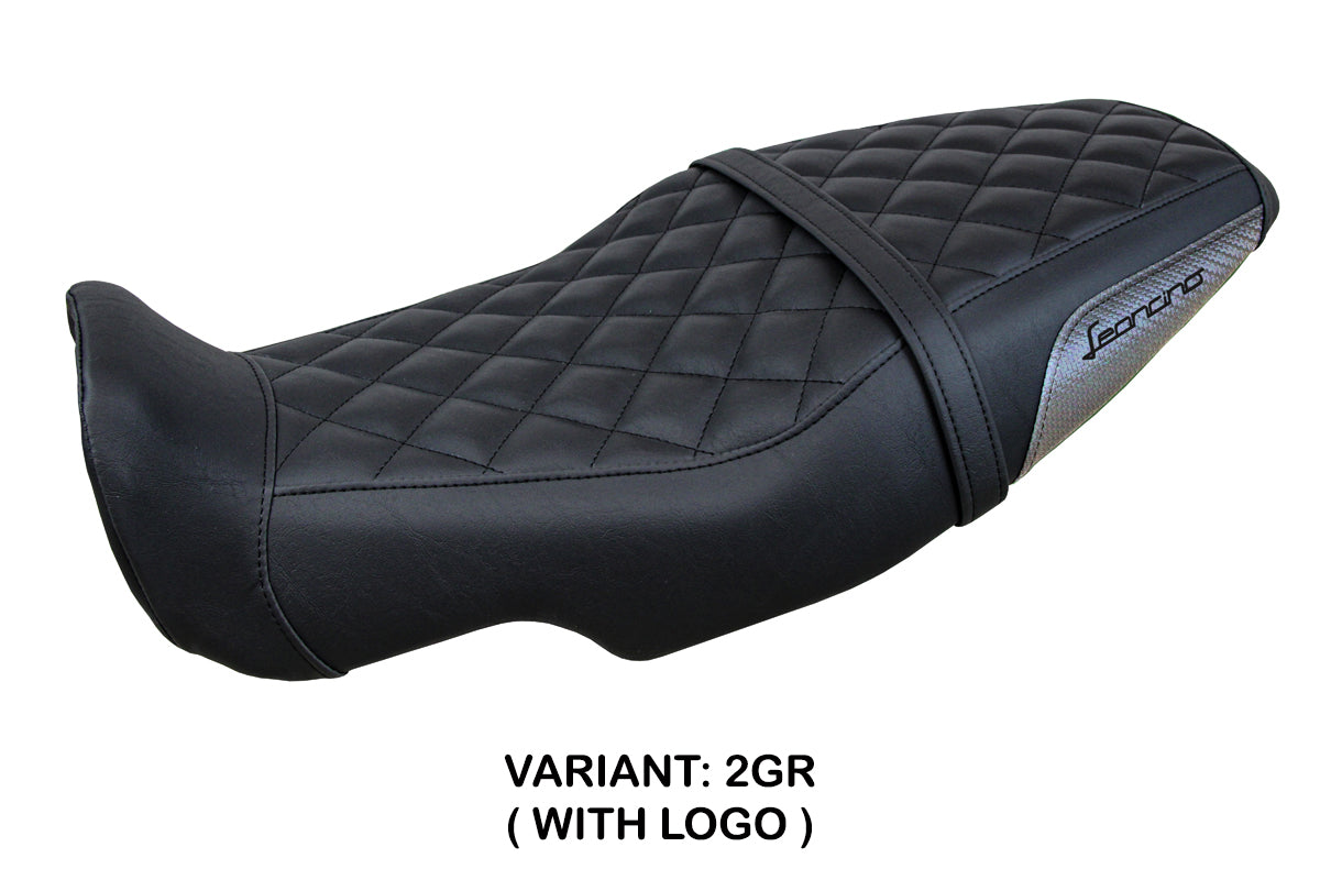 Benelli Leoncino 800 2022-2026 Seat Cover Tappezzeria Italia TPZ in Grey and Black