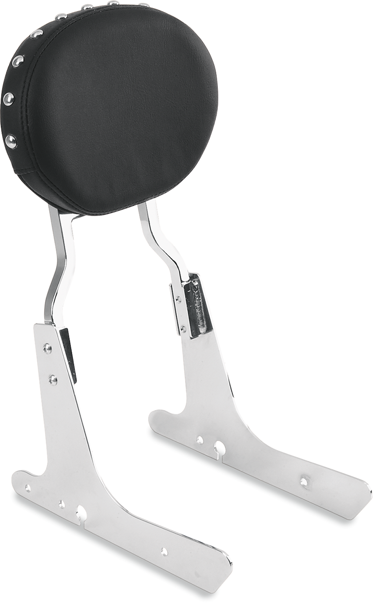 Almohadilla para respaldo ovalada con tachuelas DRAG SPECIALTIES - Negra 0822-0342 