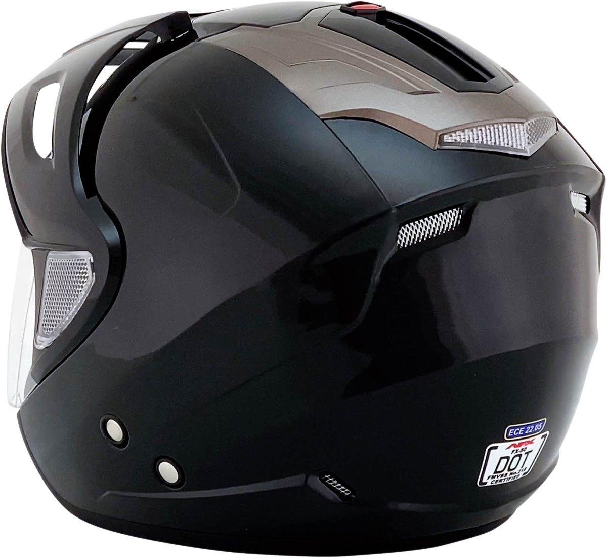 AFX FX-50 Motorcycle Helmet - Gloss Black