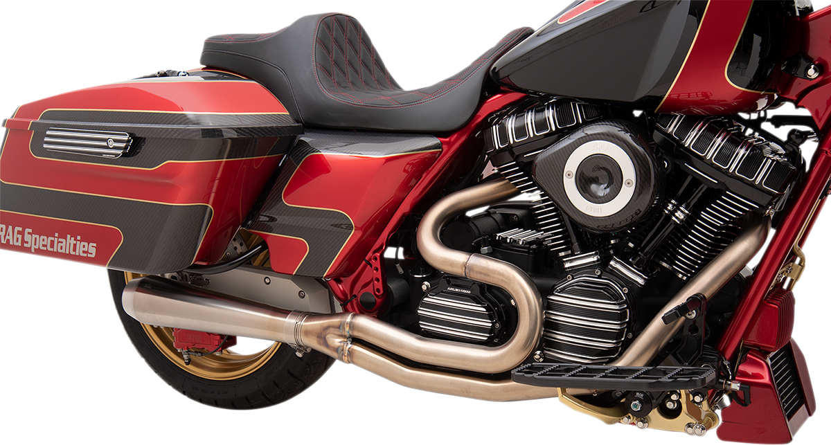 Escape BASSANI XHAUST 2:1 - Acero inoxidable 1F22SS 