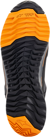 Zapatos ALPINESTARS CR-X Drystar® - Negro/Marrón/Naranja - US 13 26118201284-13