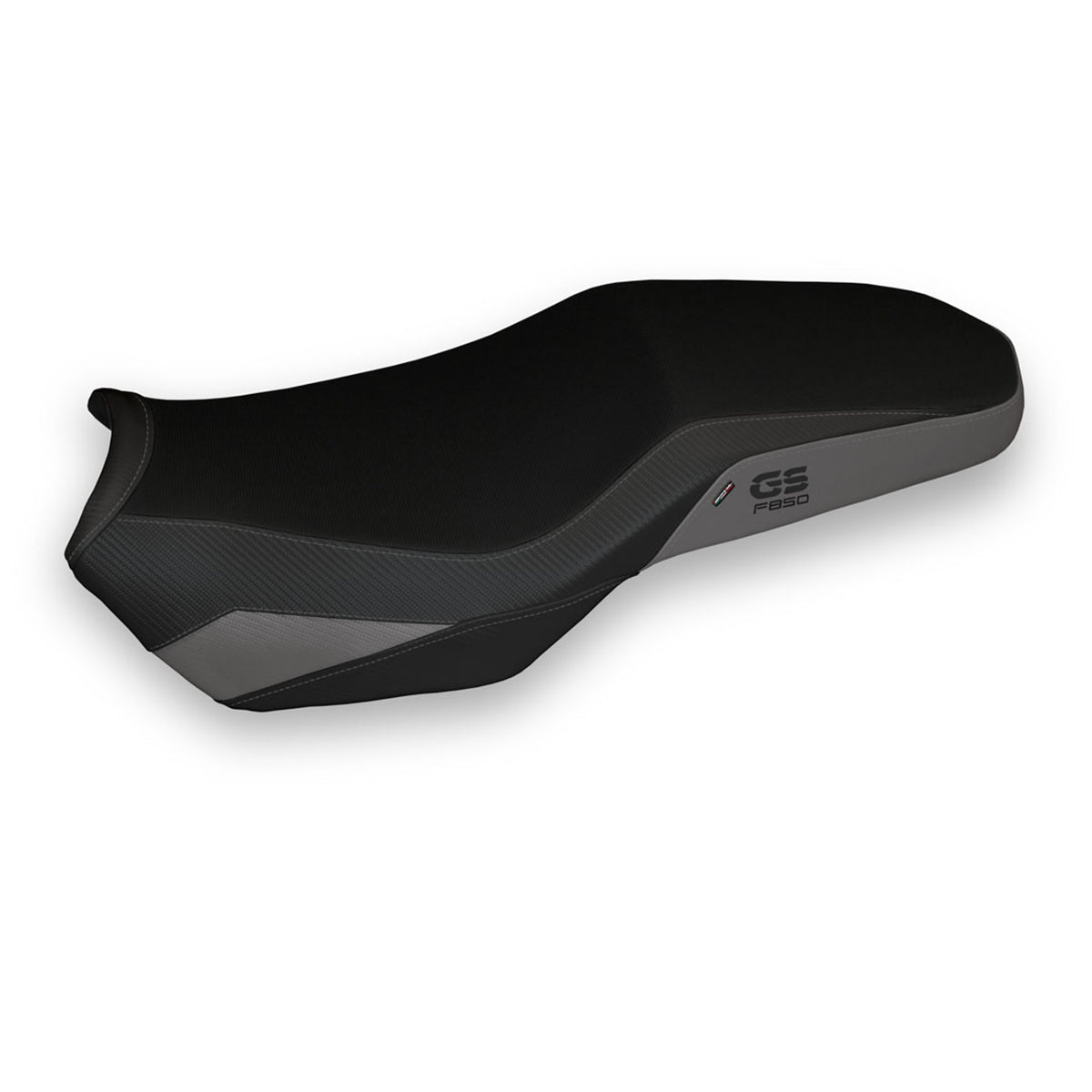 BMW F850GS Adventure 2019-2024 Seat Cover Tappezzeria Italia TPZ in Grey and Black