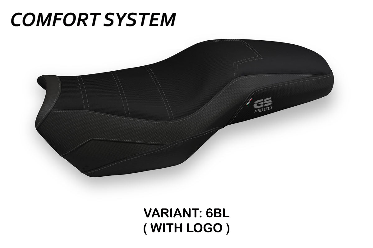 BMW F850GS Adventure 2019-2024 Seat Cover Tappezzeria Italia TPZ Comfort in Black