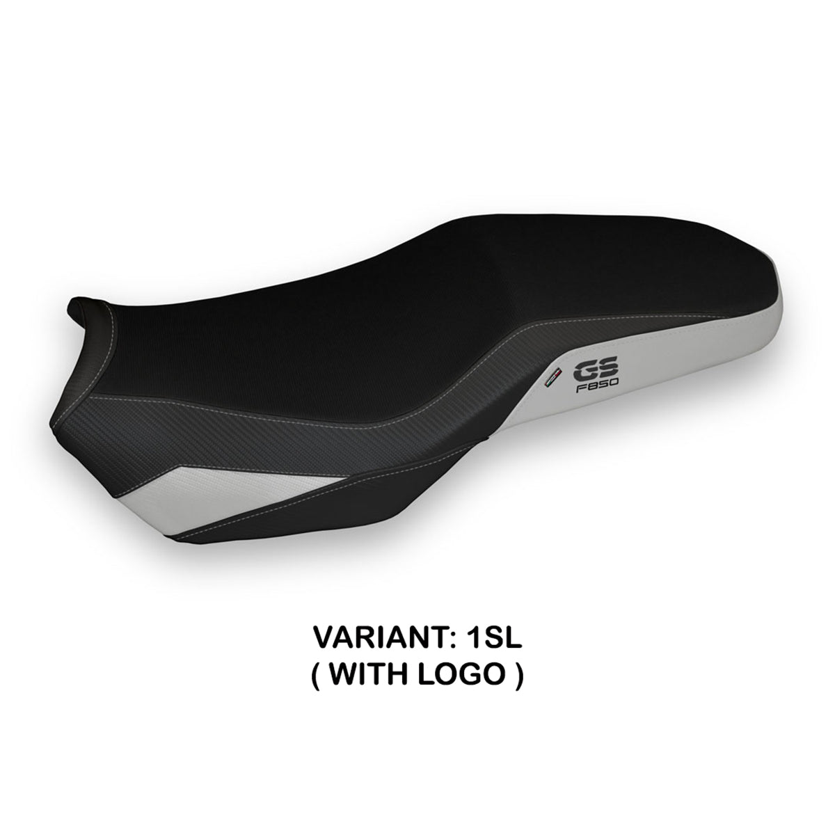 BMW F750GS F800GS F850GS 2018-2026 Seat Cover Tappezzeria Italia TPZ in Silver and Black