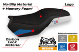 BMW F750GS F850GS 2018-2026 Seat Cover Tappezzeria Italia TPZ Comfort in White HP