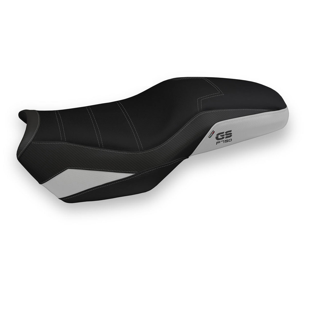 BMW F750GS 2018-2026 Seat Cover Tappezzeria Italia TPZ Comfort in Silver and Black