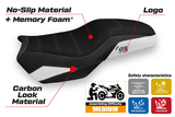 BMW F750GS 2018-2026 Seat Cover Tappezzeria Italia TPZ Comfort in White and Black