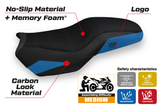 BMW F750GS 2018-2026 Seat Cover Tappezzeria Italia TPZ Comfort in Blue and Black
