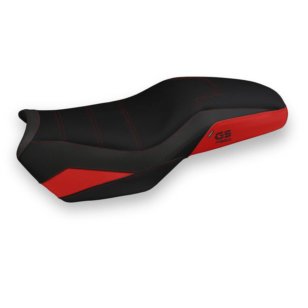 BMW F750GS F800GS F850GS 2018-2026 Seat Cover Tappezzeria Italia TPZ Comfort in Red and Black