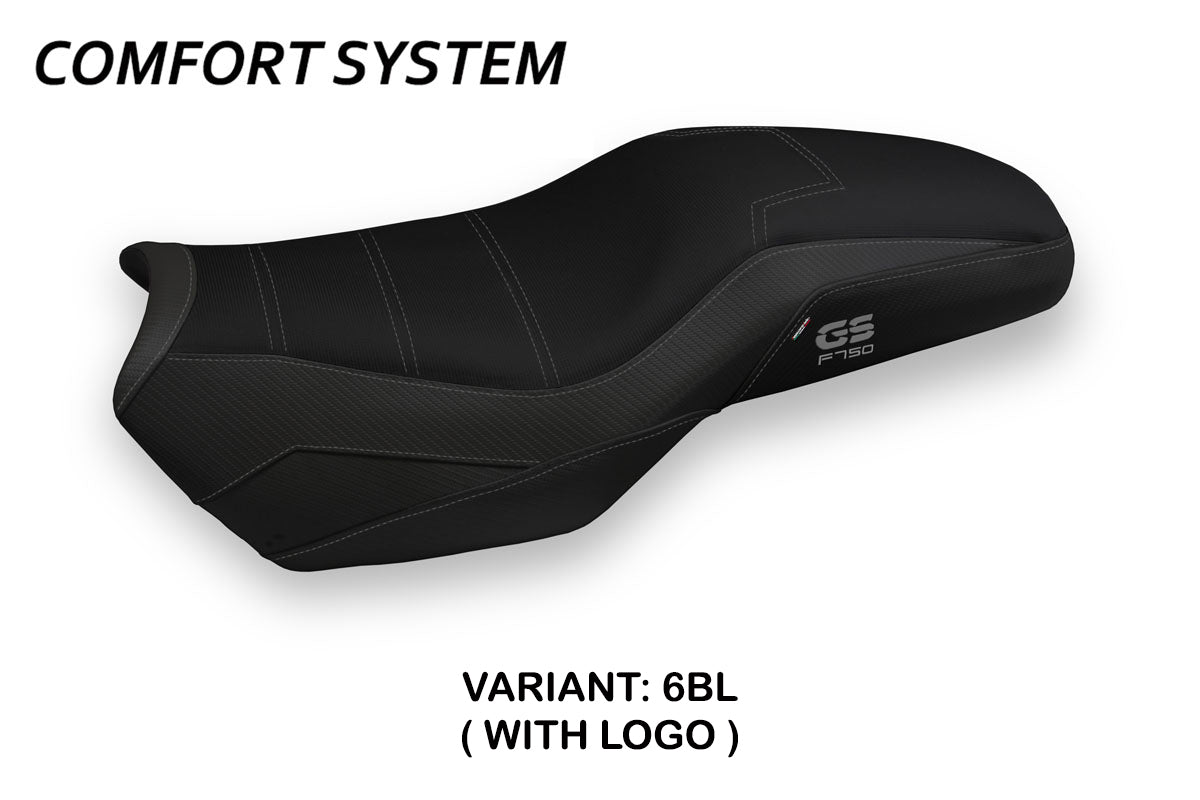 BMW F750GS 2018-2026 Seat Cover Tappezzeria Italia TPZ Comfort in Black
