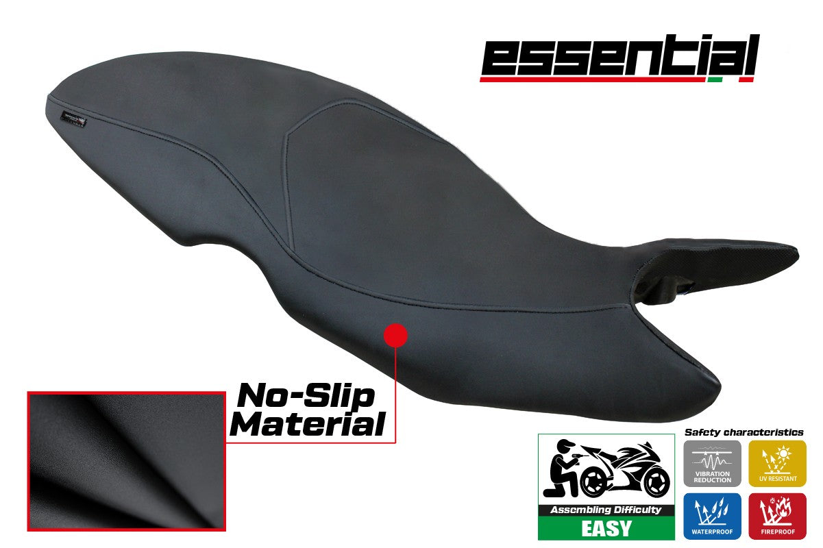 BMW F800R 2009-2020 Seat Cover TPZ Italia Essential Black