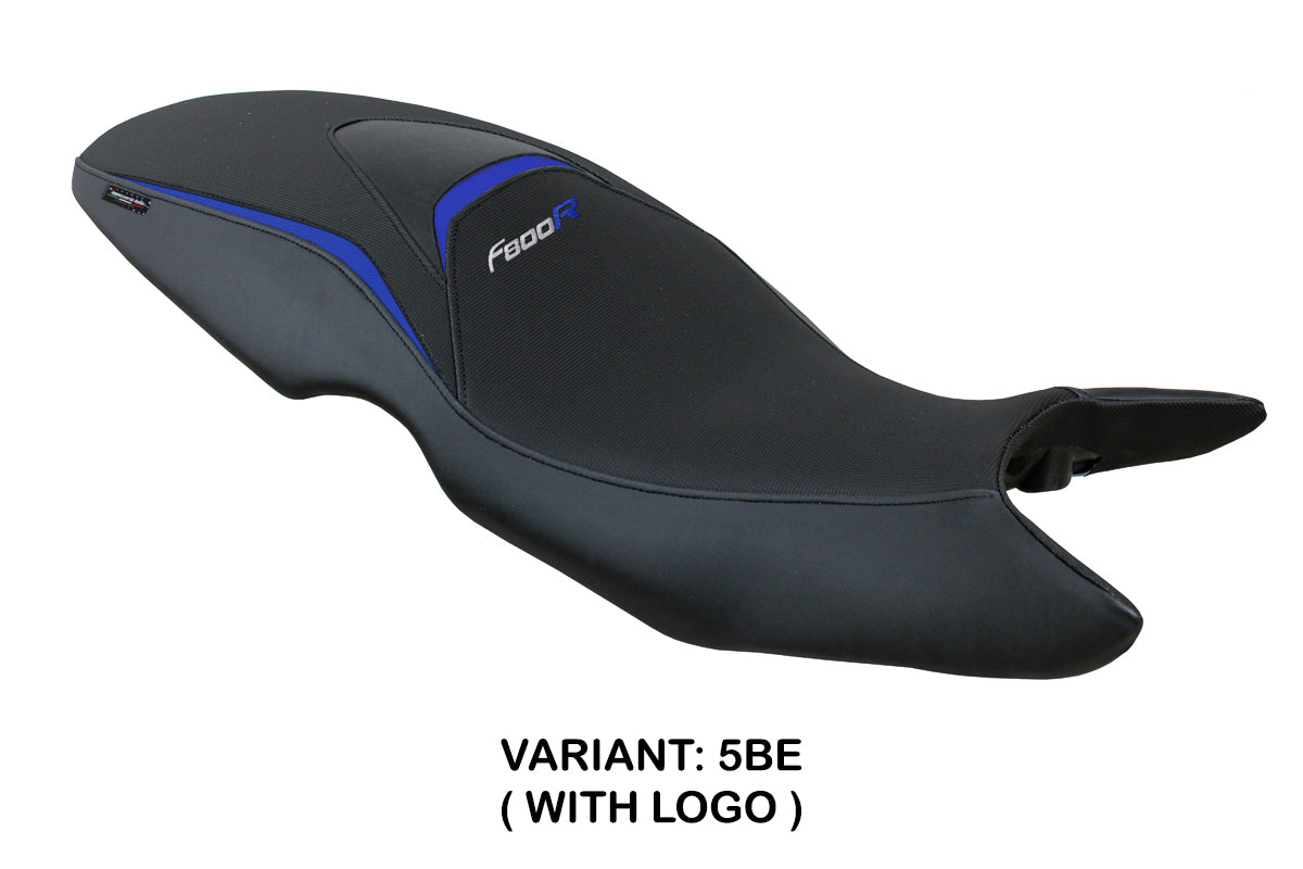 BMW F800R 2009-2020 Seat Cover Tappezzeria Italia TPZ in Blue and Black