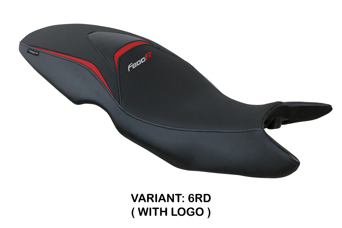 BMW F800R 2009-2020 Seat Cover Tappezzeria Italia TPZ in Red and Black