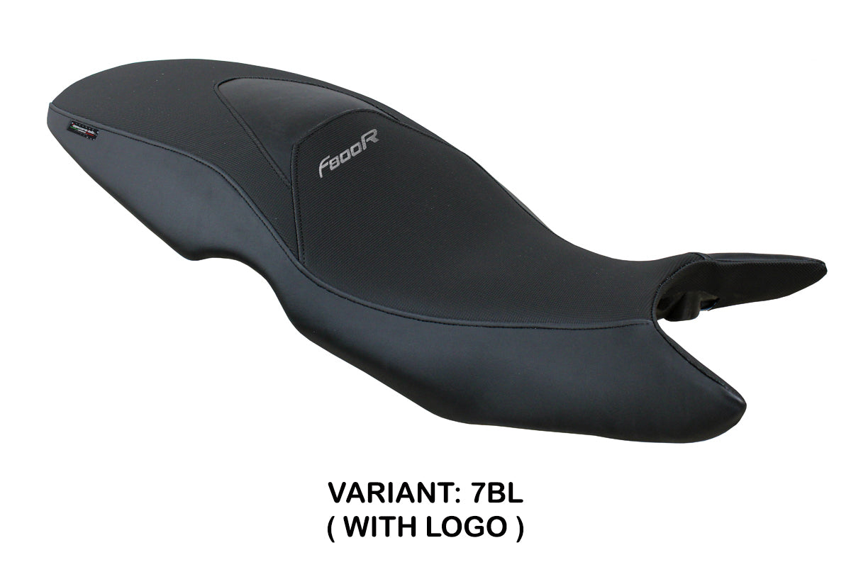 Funda de asiento para BMW F800R 2009-2020 Tappezzeria Italia TPZ en negro