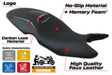 BMW F800R 2009-2020 Seat Cover Tappezzeria Italia TPZ Comfort in Grey