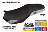 BMW F900GS Adventure 2025-2026 Seat Cover Tappezzeria Italia TPZ Silver Black