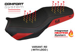 BMW F900GS Adventure 2025-2026 Seat Cover TPZ Italia Heated Comfort Red Black