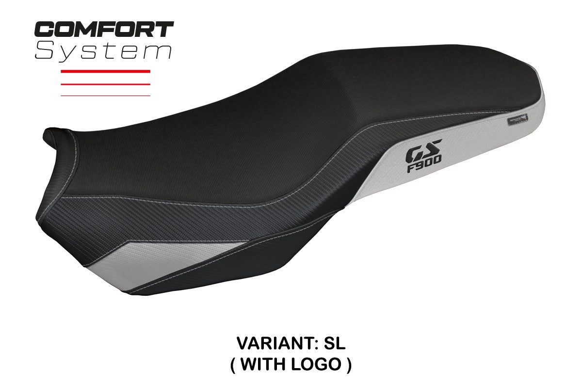BMW F900GS Adventure 2025-2026 Seat Cover Tappezzeria Italia TPZ Comfort Silver Black