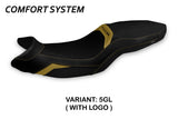 BMW F900XR 2019-2026 Seat Cover Tappezzeria Italia TPZ Comfort in Gold and Black