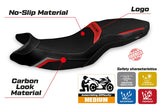BMW F900XR 2019-2026 Seat Cover TPZ Italia Comfort Red Silver