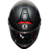 Casco de moto AGV Tourmodular - Frequency - Gunmetal mate/Rojo - XL 211251F2OY00515 
